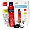 JacTone Home & Leisure Fire Extinguisher ABC + ABF Pack -Kitchen Equipment Sales 600g ABC Aerosol 600ml ABF Aerosol 03339.1456226856