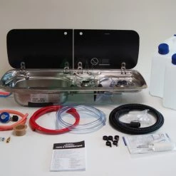 Dometic-Smev 9222 Hob and Sink Van Conversion Kit 1 Inc Template -Kitchen Equipment Sales 9222 LGH wtr 57739.1544023050