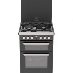 Spinflo Aspire Dual Fuel Stainless Steel Cooker Hob - 1/2 Height