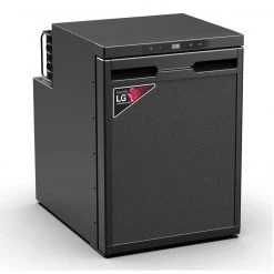Adventurer 50 Litre 12v 24v LG Compressor Fridge Campervan Motorhome - Black -Kitchen Equipment Sales CR50X b1 80492.1658327091