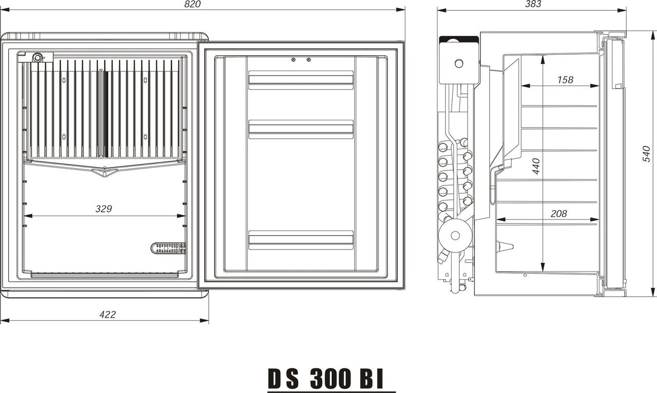 Dometic Silencio DS300 Minicool Silent Fridge 9 Dometic Silencio DS300 Minicool Silent Fridge - Image 7