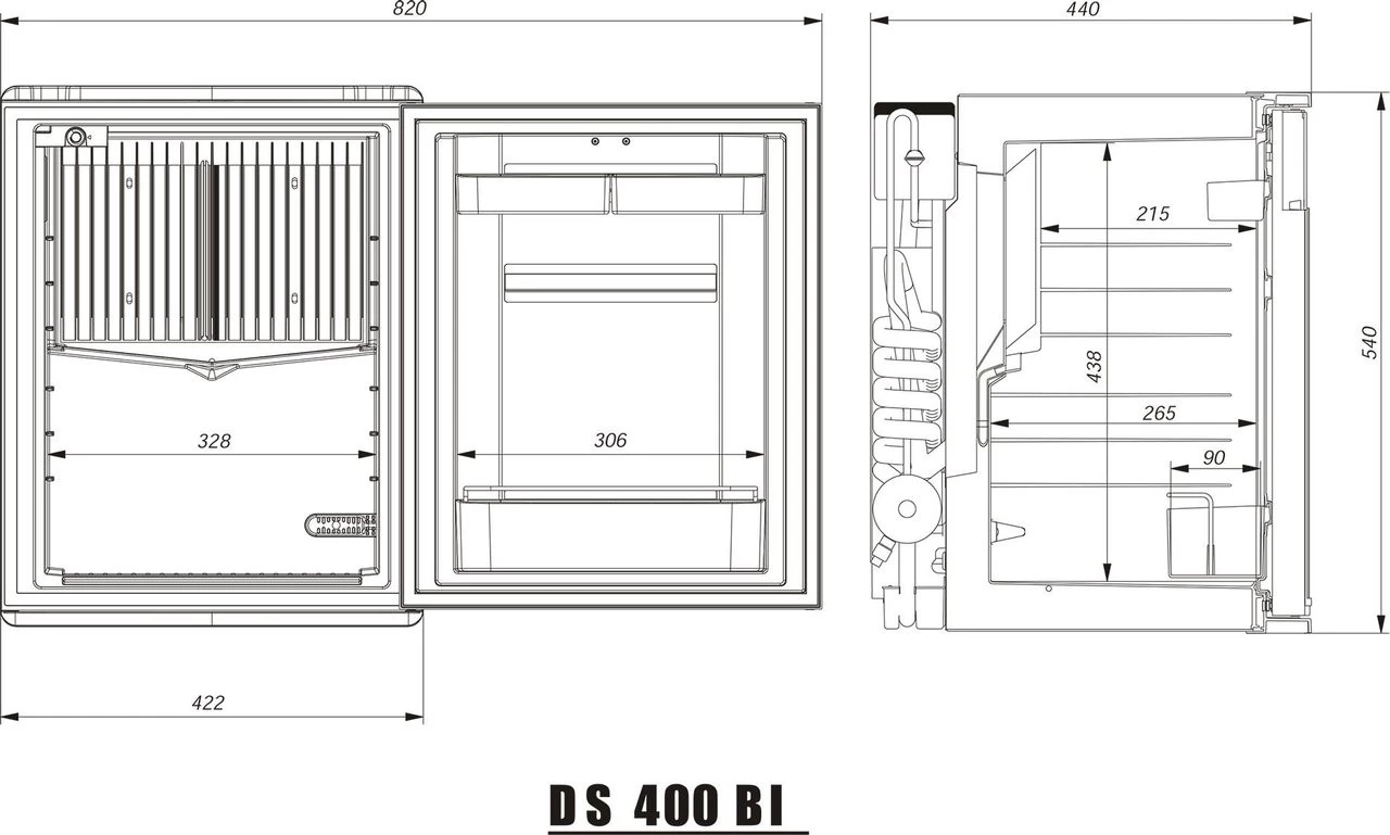 Dometic Silencio DS400 Silent Mini Bar Fridge 9 Dometic Silencio DS400 Silent Mini Bar Fridge - Image 7