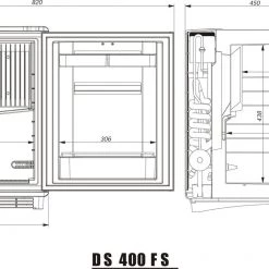 Dometic Silencio DS400 Silent Mini Bar Fridge 18 Dometic Silencio DS400 Silent Mini Bar Fridge -Kitchen Equipment Sales DS400 FS dimension 27 64209.1515168548