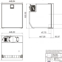 Webasto Cruise CR65 Elegance 2 Way Compressor Caravan Motorhome Fridge -Kitchen Equipment Sales Web65 53159.1584090254