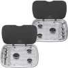 Spinflo Argent Caravan 3 Burner Hob with Glass Lid -Kitchen Equipment Sales argent hob drainer 31544.1497000268
