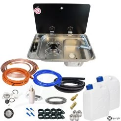 CAN FL1323 FL1324 Hob and Sink Camper Van Conversion Universal Kit