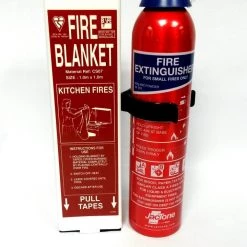 JacTone Home & Leisure Fire Safety ABC + SQ Pack -Kitchen Equipment Sales fire blanket spray 16240.1456225385