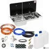 CAN FL1401 FL1402 Hob and Sink Van Campervan Conversion Kit -Kitchen Equipment Sales fl1402 uni kit 51766 94765.1657011167