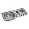 Dometic-Smev HS2420 Caravan Sink and Hob Combination -Kitchen Equipment Sales hs2320L 10551.1621416339
