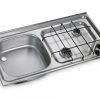 Dometic-Smev HS2421 (Smev 921) Caravan 2 burner Hob & Sink Combination -Kitchen Equipment Sales hs2421l dometic 62283.1490381569