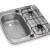 Dometic-Smev HS2460 (Smev 927) Caravan Hob and Sink Combination -Kitchen Equipment Sales hs2460l dometic 93311.1512406080