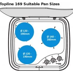 Spinflo Topline Series 169 Caravan Hob -Kitchen Equipment Sales topline 169 2 93268.1618478149