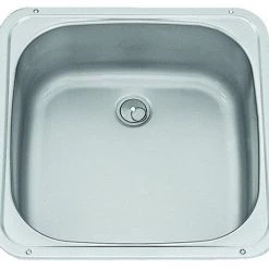 Dometic-Smev 8005 Caravan Motorhome Sink Unit with Glass Lid